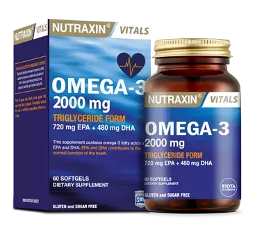 Nutraxin Omega-3 2000 ,60 gelatin capsules Nutraxin