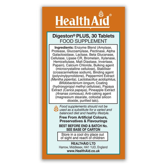 HealthAid Digeston Plus,30 Tablets