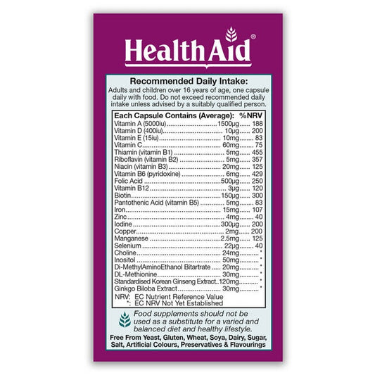 HealthAid MultiMax for Men,30 Capsules