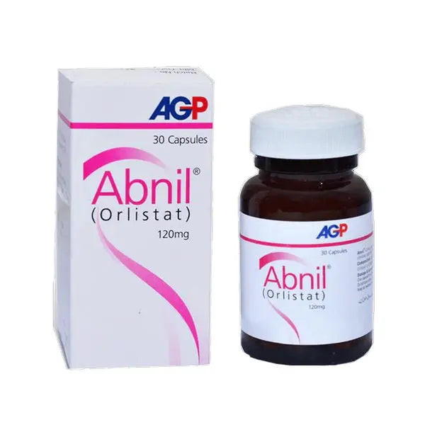 Abnil 120mg Capsules, 30 Capsules – AGP | For Weight Management & Fat Absorption Control AGP