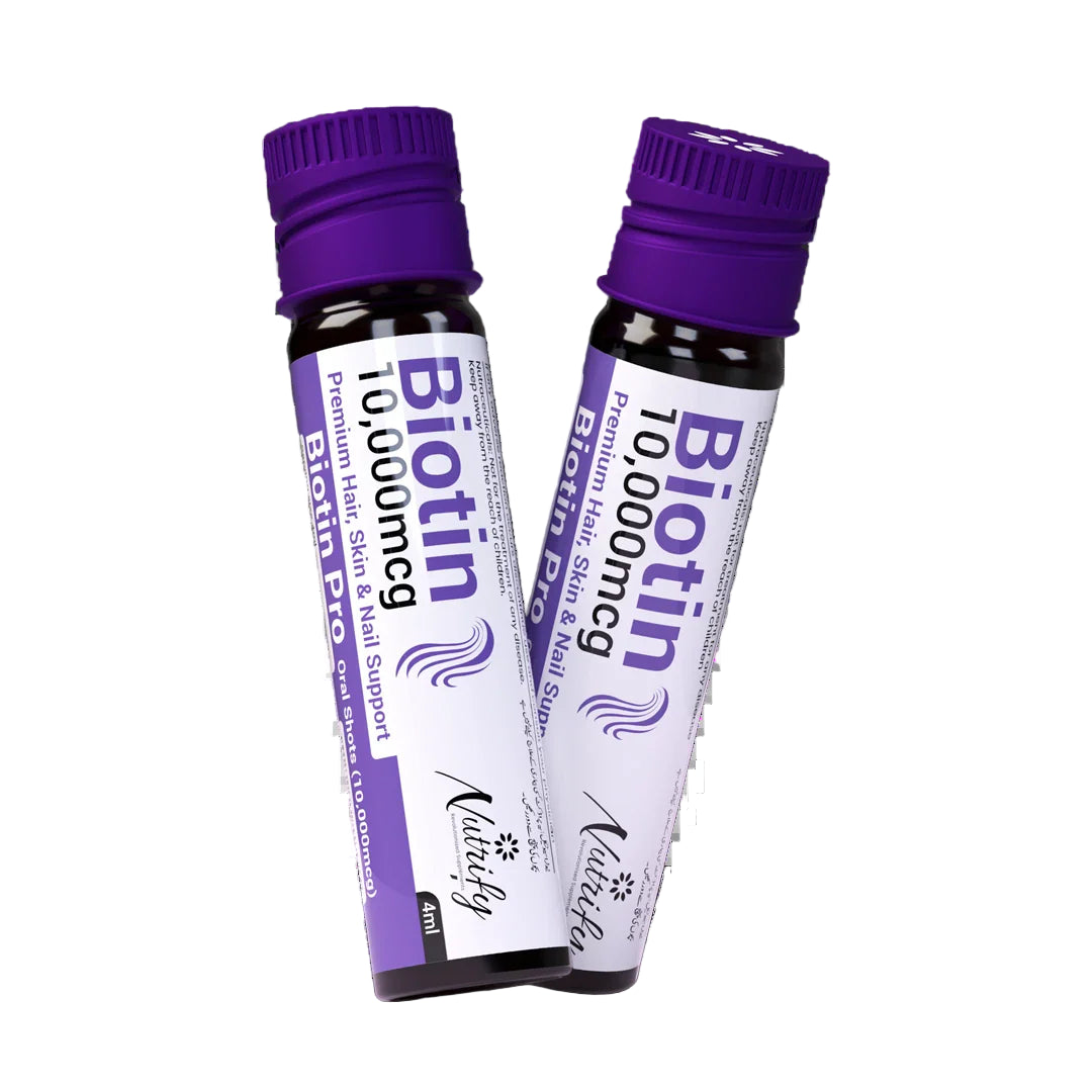 Nutrify BIOTIN-PRO (10,000 mcg) – Premium Hair, Skin & Nail Support Formula Nutrify