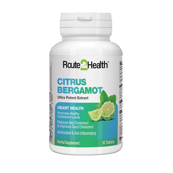 Citrus Bergamot, 30 Tablets - Route2Health