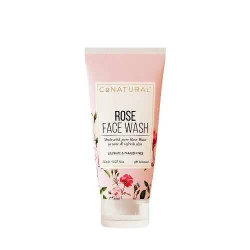 CoNatural Rose Face Wash, 150ml