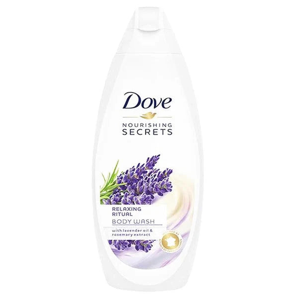 Dove Nourishing Secrets Relaxing Ritual Body Wash, 500ml | With Lavender & Rosemary for Soft, Smooth Skin 500 Ml Dove