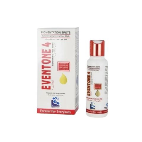 EVENTONE 4 FACE WASH ( HELPS IN REDUCING BLEMISHES, PIGMENTATION AND NOURISHES THE SKIN ) 100MLM