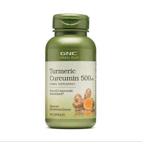 GNC Turmeric Curcumin 500mg - 100 Capsules GNC