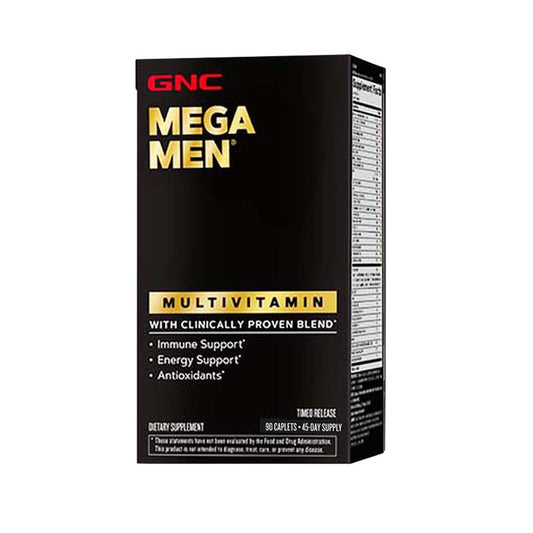 GNC Mega Men Multivitamin Timed Release, 90 Caplets