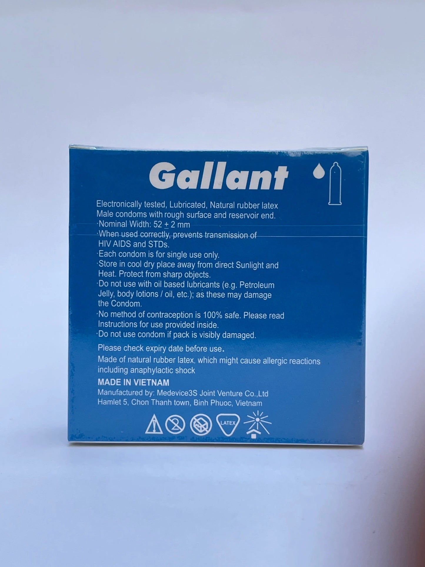 Gallant Long Love Delay Condoms - 3 Pcs - Passion Pulse