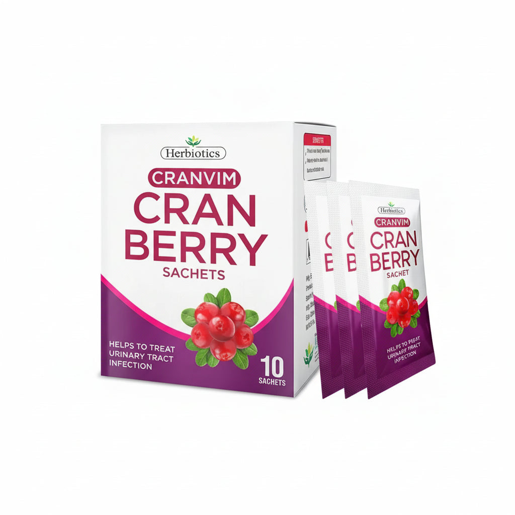 Herbiotics Cranvim Cranberry Sachets Herbiotics