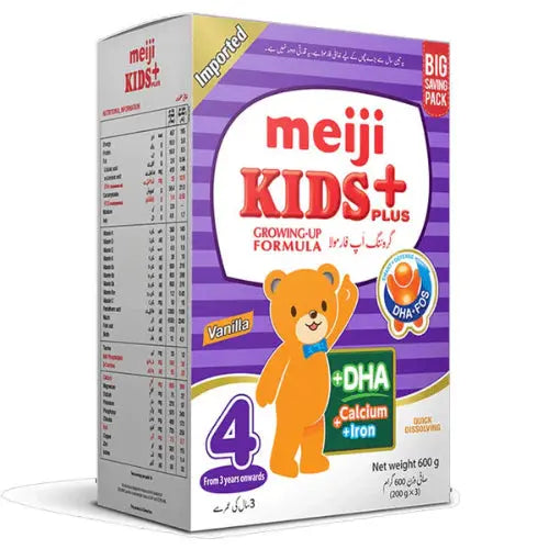Meiji Kids Plus Formula Stage 4 Vanilla, 200g