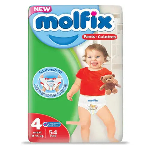 Molfix Pants Size 4 (Maxi), 54 Ct