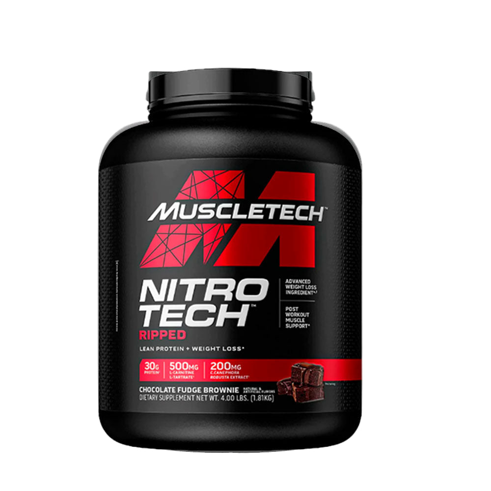 MuscleTech Nitro Tech Ripped Lean Protein 4lbs Maxima Nutrition
