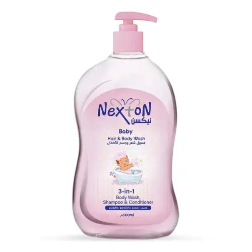 Nexton Baby Hair and Body wash (3-in-1) 500ml
