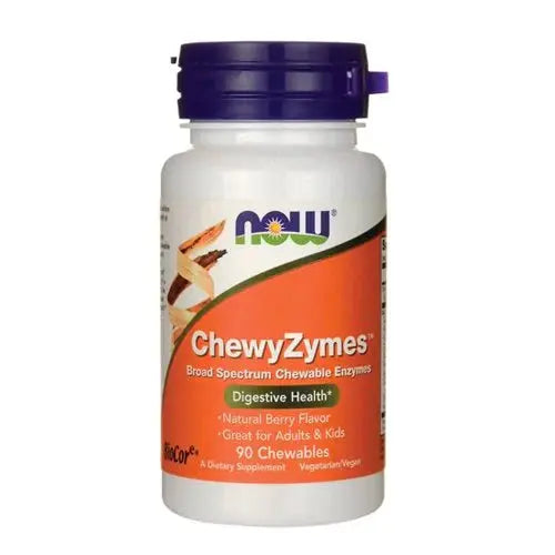 NOW ChewyZymes, 90 Chewables NOW Foods