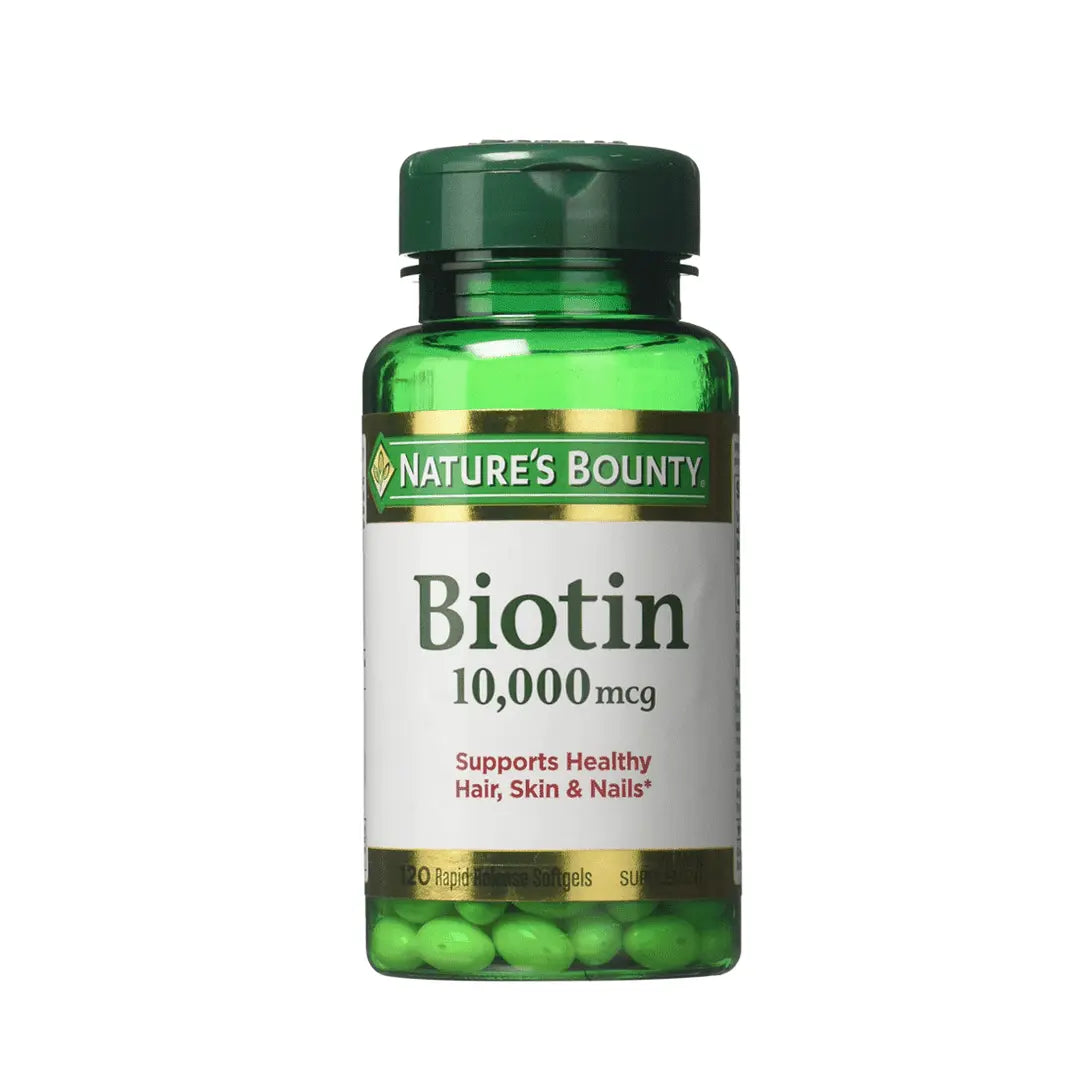 Nature's Bounty Biotin 10,000 mcg , 120 Tablets - Passion Pulse