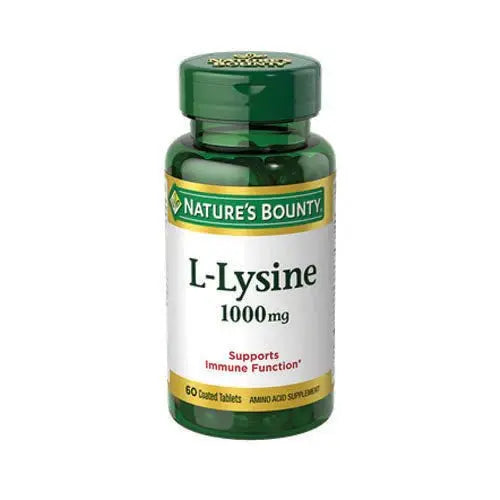 Nature's Bounty L-Lysine , 60 Tablets - Passion Pulse