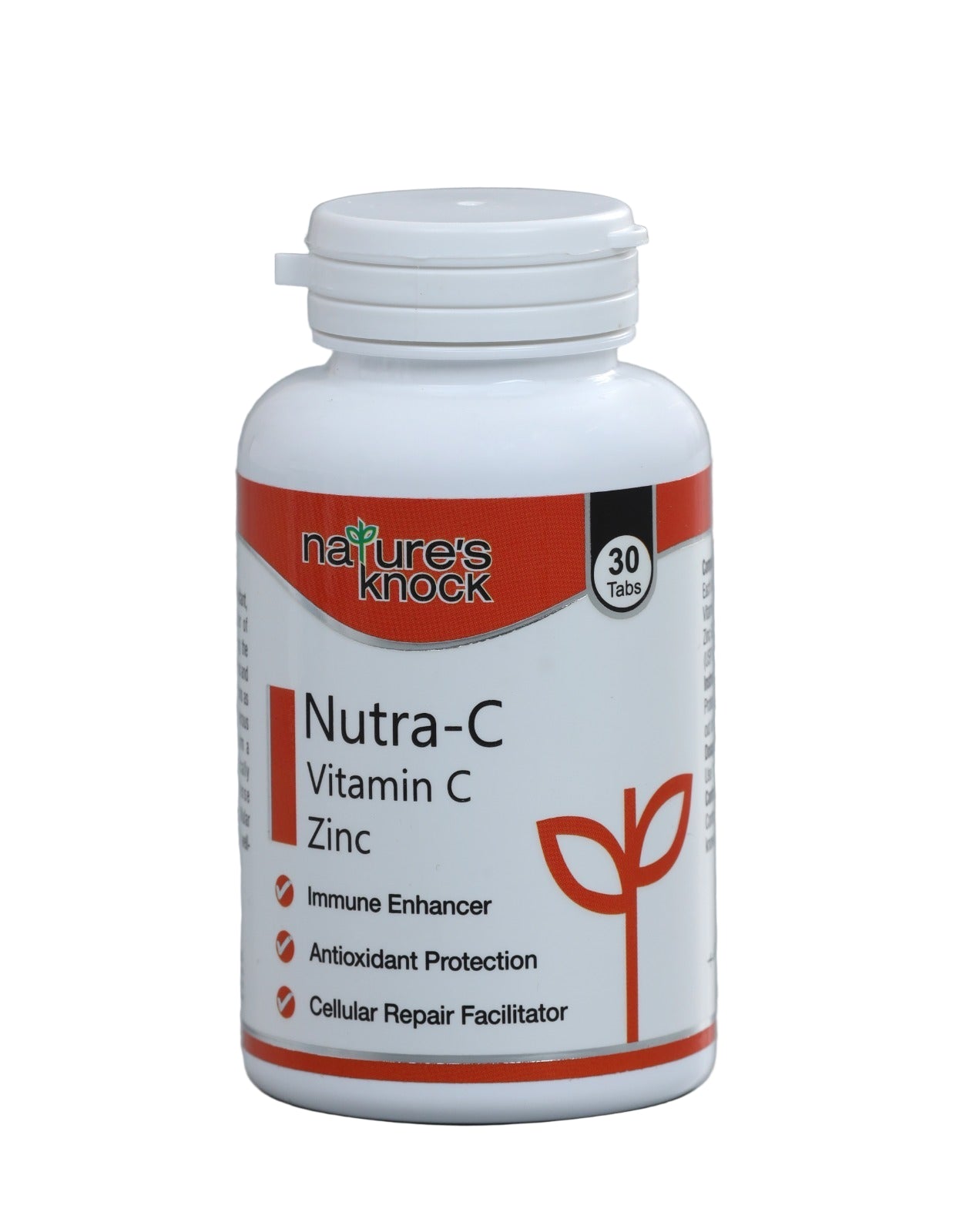 Natures Knock Nutra-C (vitamin C), 30 Tablets - Passion Pulse