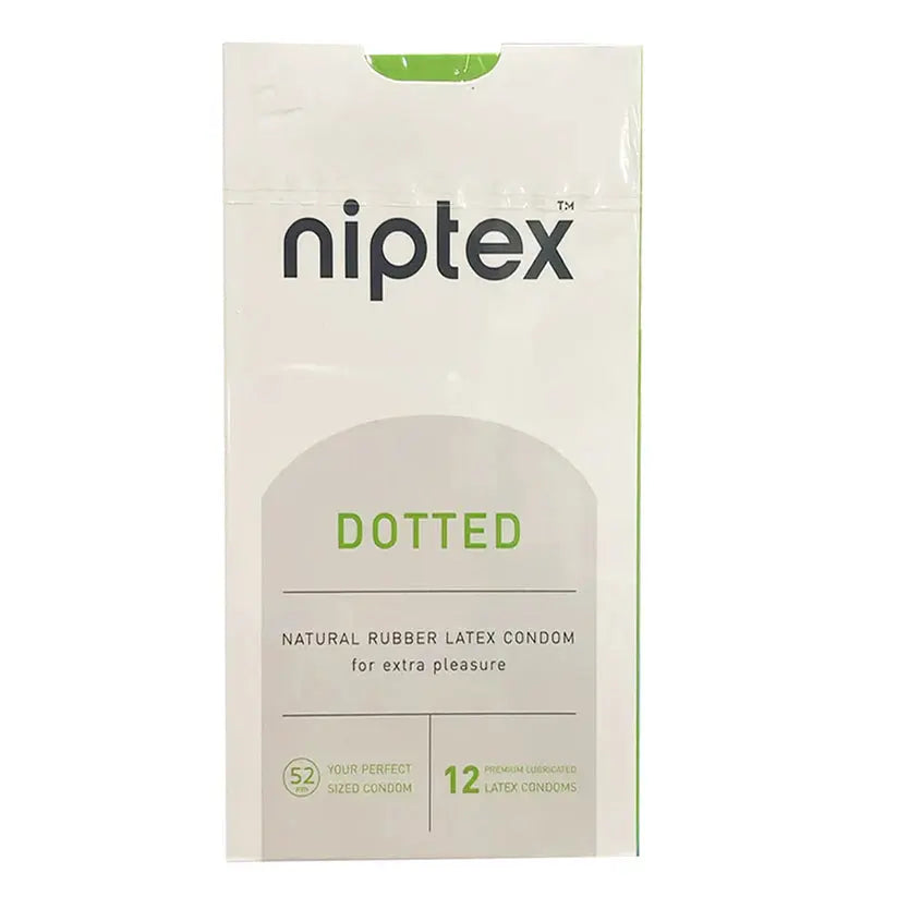 Niptex Dotted Condoms, 12 Dotted Condoms Niptex