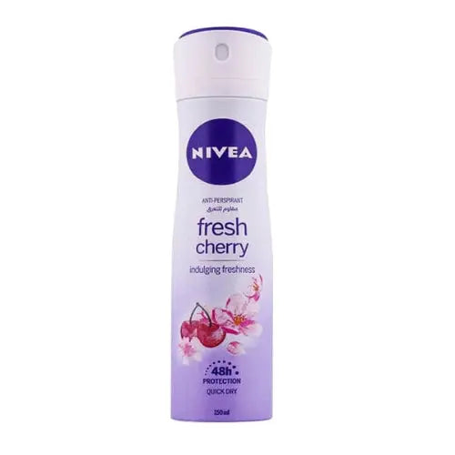 Nivea Fresh Cherry Indulging Freshness Women Body Spray, 150ml
