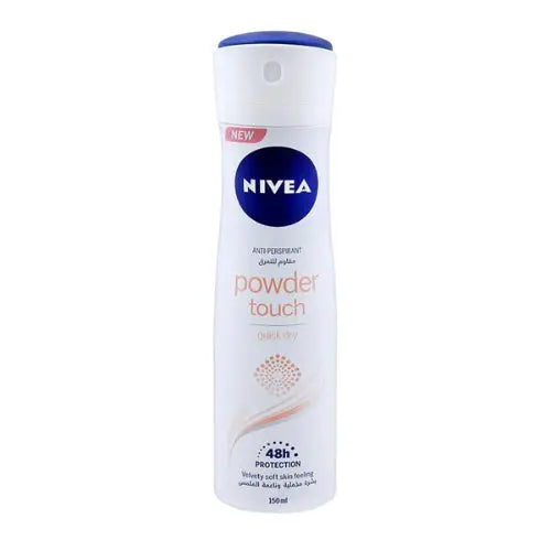 Nivea Powder Touch Quick Dry 48H Women Body Spray, 150ml
