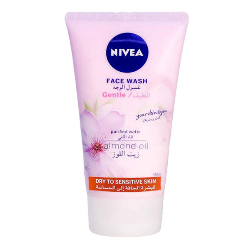 Nivea Gentle Almond Oil Face Wash, 150ml