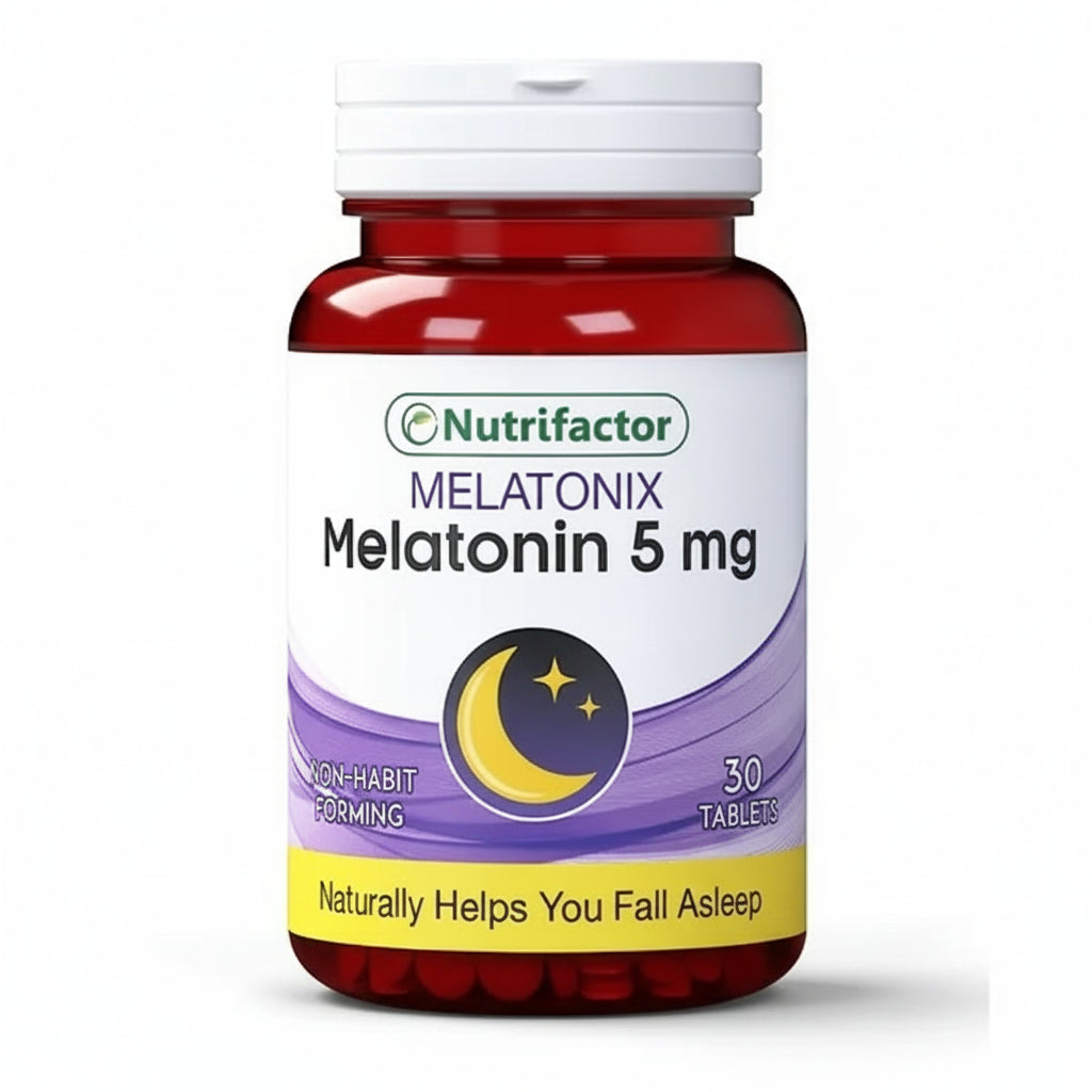 Nutrifactor Melatonix Melatonin 5mg, 30 Tablets Nutrifactor