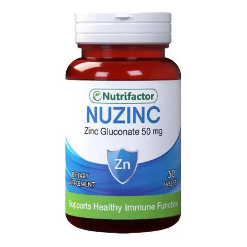 Nutrifactor Nuzinc Zinc Gluconate 50mg