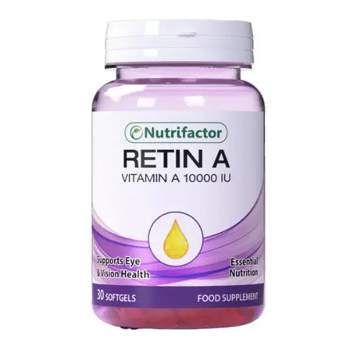 Nutrifactor Retin A 10000IU, 30 Tablets