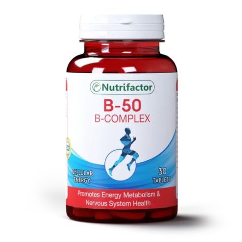 Nutrifactor B-50 B-COMPLEX 30 Tablets