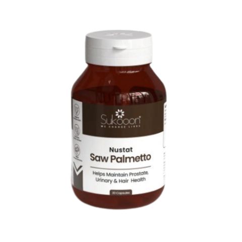 Sukooon Nustat Saw Palmetto,30 Capsules