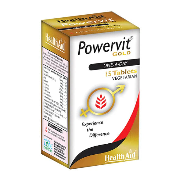 HealthAid Powervit Gold,15 Tablets - Passion Pulse