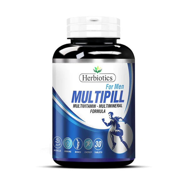 Herbiotics Multipill for Men,30 Tablets - Passion Pulse