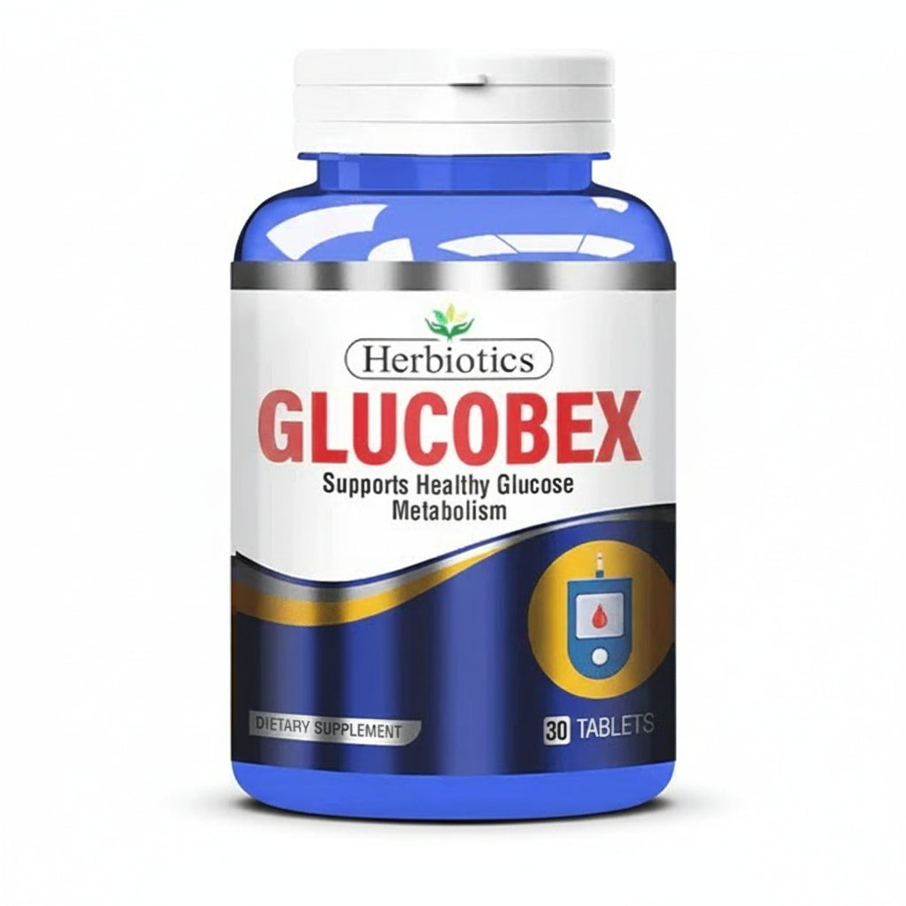 Herbiotics Glucobex,30 Tablets - Passion Pulse