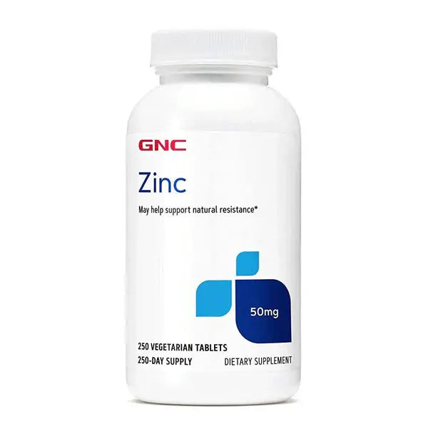 GNC Zinc 50mg, 250 Ct GNC