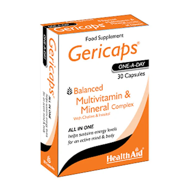 HealthAid Gericaps,30 Capsules - Passion Pulse