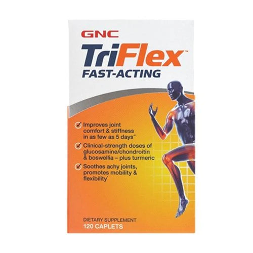 GNC TriFlex Fast Acting , 120 Caplets - Passion Pulse