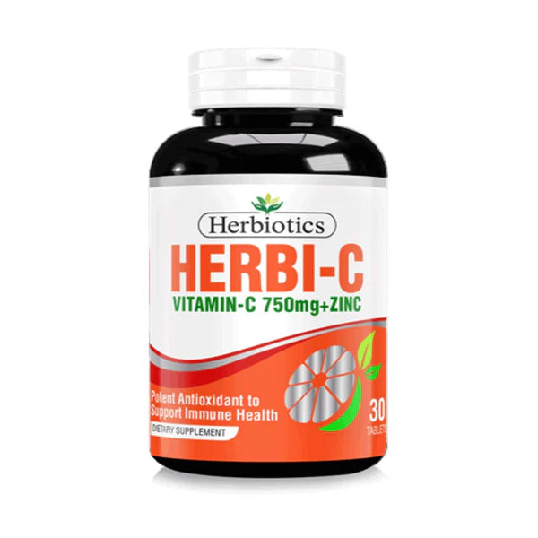 Herbiotics Herbi-C,30 Tablets - Passion Pulse