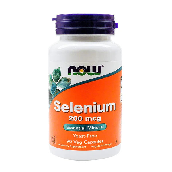 NOW Selenium 200mcg, 90 Capsules