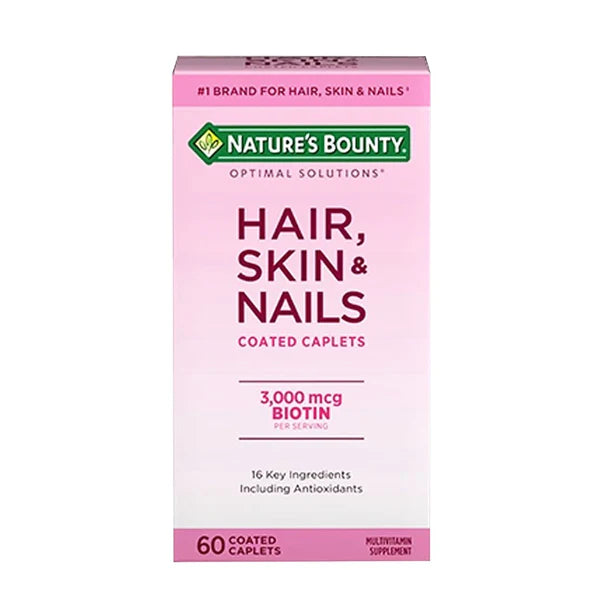 Nature's Bounty Hair, Skin & Nails , 60 Caplets - Passion Pulse