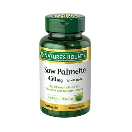 Nature's Bounty Saw Palmetto 450mg , 100 Capsules - Passion Pulse