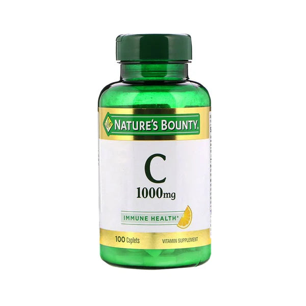 Nature's Bounty Vitamin C 1000mg , 100 Veg Caplets - Passion Pulse