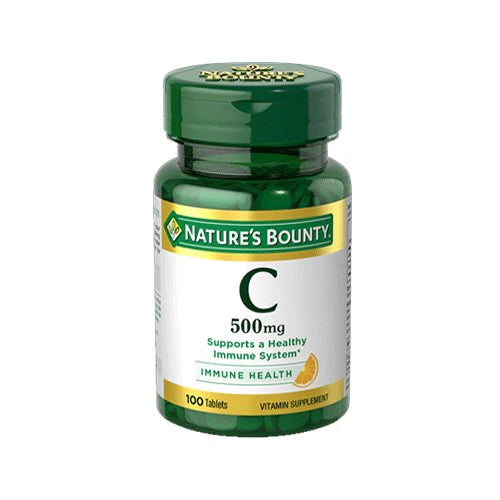 Nature's Bounty Vitamin C 500mg , 100 Veg Caplets - Passion Pulse