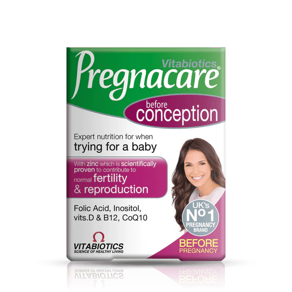 Vitabiotics Pregnacare Conception for Women - 30 Tablets - Passion Pulse