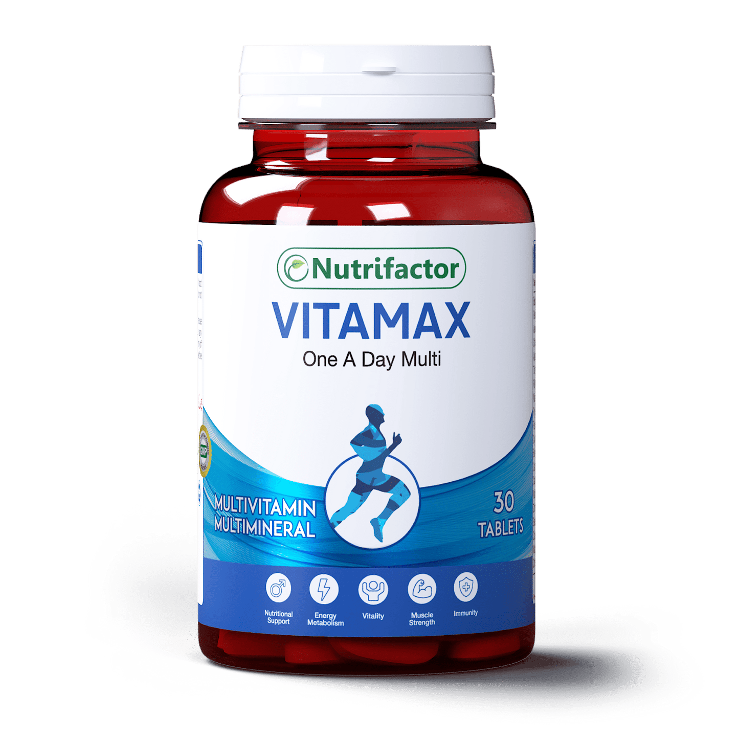 Nutrifactor Vitamax One A Day Multi - 30 Tablets - Passion Pulse