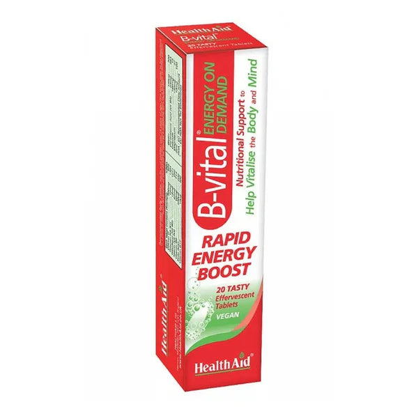 HealthAid B-vital Effervescent,20 Effervescent Tablets - Passion Pulse