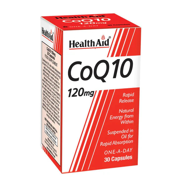HealthAid CoQ10,30 Capsules - Passion Pulse