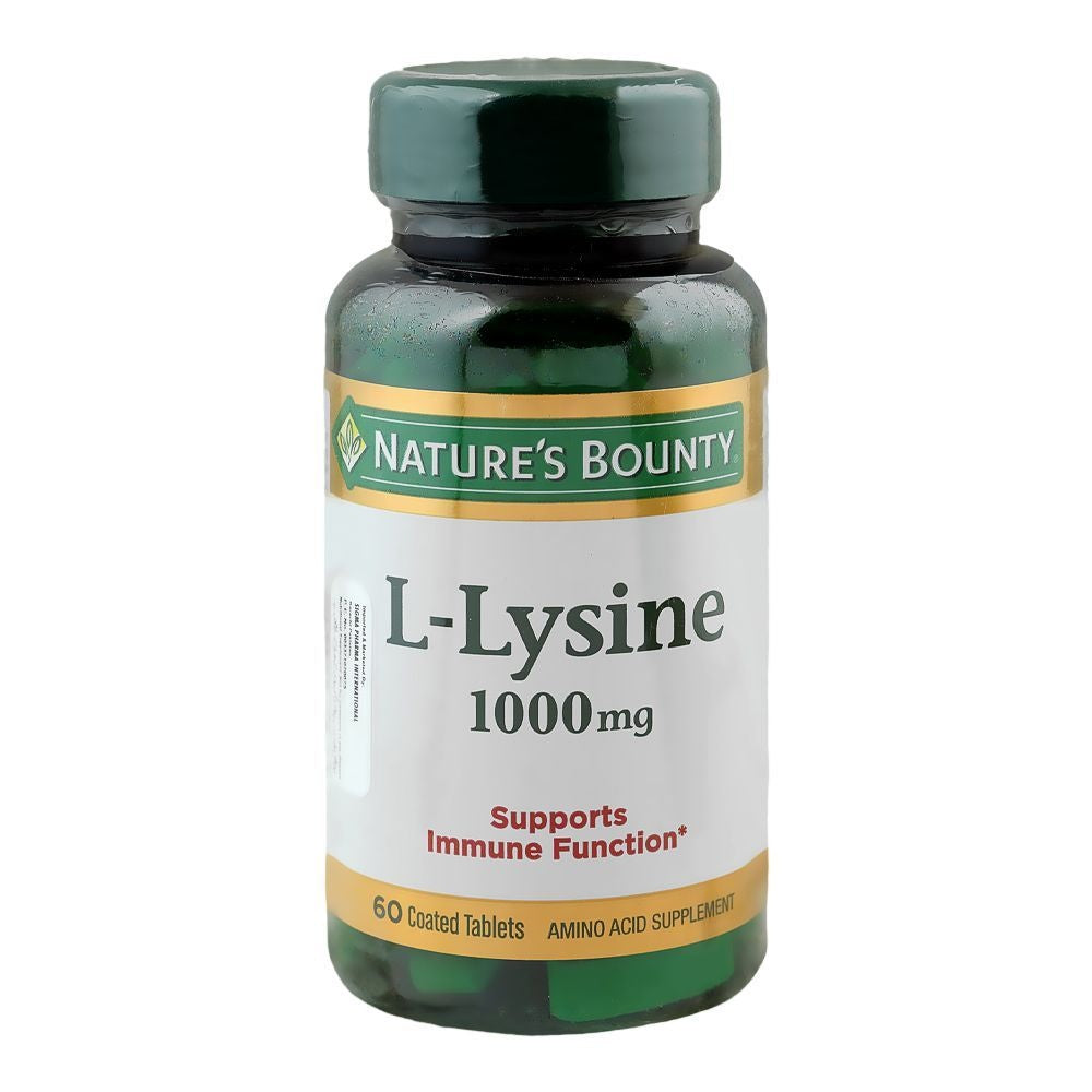 Nature's Bounty L-Lysine ,  60 Tablets