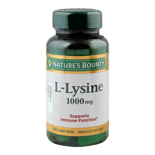 Nature's Bounty L-Lysine ,  60 Tablets