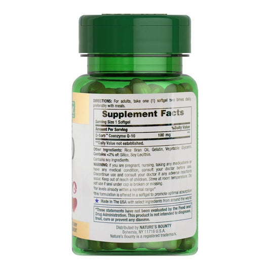 Nature's Bounty CoQ10 100mg - 45 Softgels