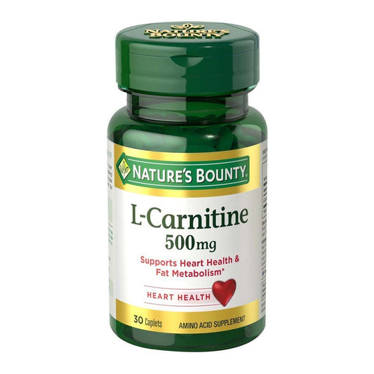 Nature's Bounty L-Carnitine 500mg , 30 Caplets